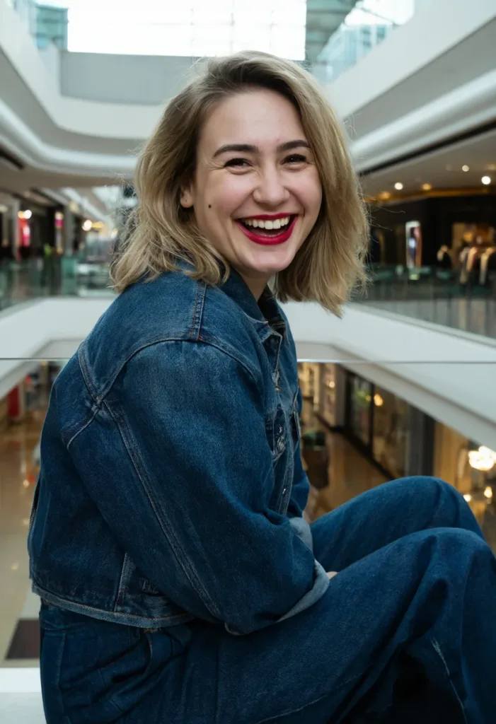 Блондинка Юля